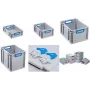 Storage box allit ProfiPlus 30.0 x 40.0 x 12.0 cm, grey