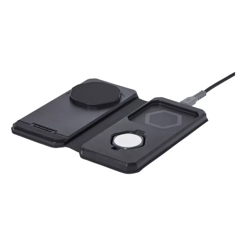 3-in-1 Headphones Urban Armor Gear SRGE Wireless Charging Black Grey