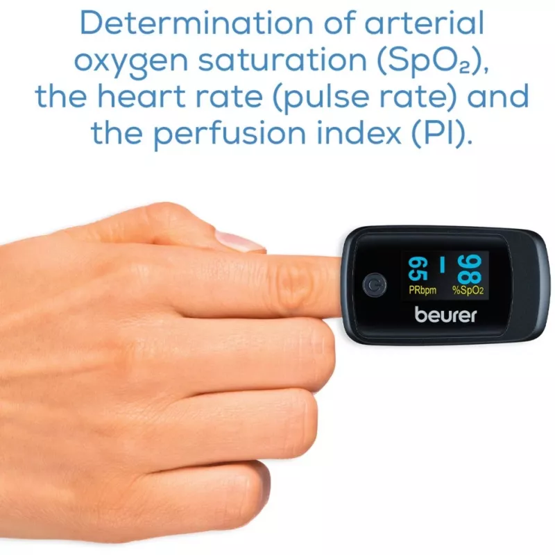 Beurer PO 45 pulse oximeter, black