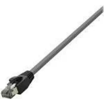 Logilink Premium - Patch-Cable - RJ-45 (M) to RJ-45 (M) - 15 m - SFTP, PiMF - CAT 8.1 - Halogen-Free, Round - Grey (CQ8102S)