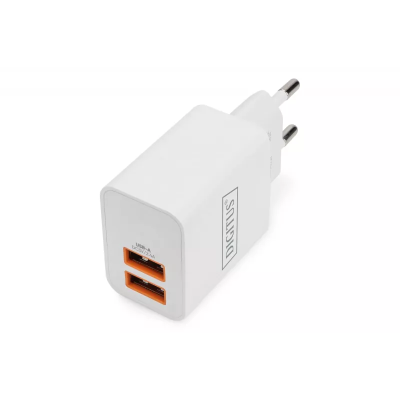 USB Charger Indoor Digitus DA-10061 2x USB-A 15.5W