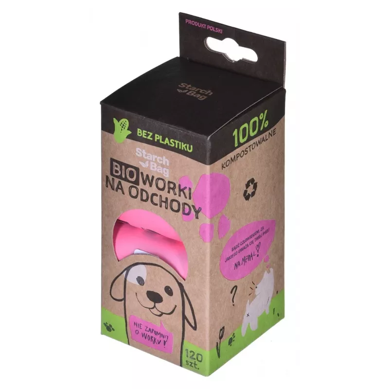 STARCH BAG - Dog poop bags - 8 x 15