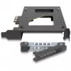 ICY Dock ToughArmor MB111VP-B - mobile Memory-Rack - and2 / and3 SSD Mobilrack - 2.5 (6,4 cm) - NVMe - PCIe 4,0 x4 - Black (MB111VP-B)