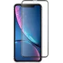 Tempered Glass Screen Protector Devia Real Series for iPhone XR 6.1 inch 3D Curved Explosion-proof (black)