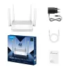 Cudy WR3000P tabletop wireless router Wi‑Fi 6 dual‑band 2.4/5 GHz, 2.5 Gigabit Ethernet, 3 LAN ports, white