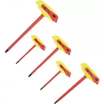 Screwdriver set c.k tools T4422 — 5-piece, hexagonal grip, assorted sizes