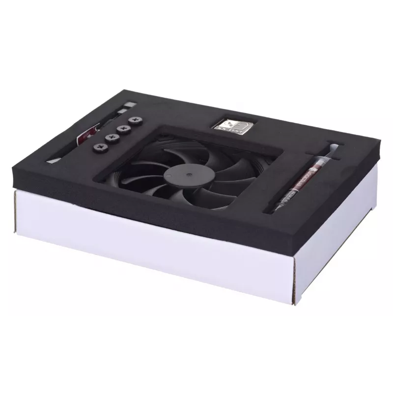 CPU Cooler Noctua NH-L9I-17XX chromax.black — Low-profile LGA1700 cooler, 92 mm fan, 37 mm height