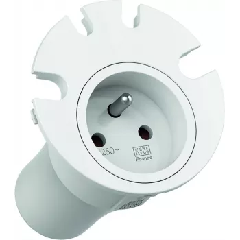 Power Extension Cable Bachmann LOOP IN 2m 1 AC Outlet Indoor White
