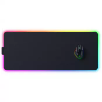 Gaming mouse pad Razer Strider Chroma – polyester surface, 370×900 mm, black, multicolour backlight