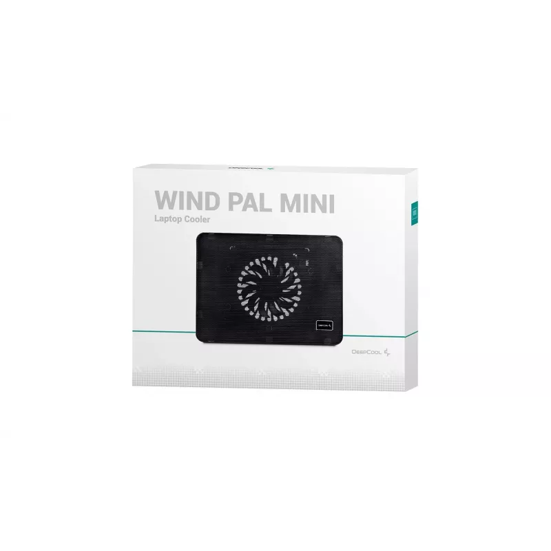 DeepCool Wind Pal Mini laptop cooling pad 39.6 cm (15.6) 1000 RPM Black