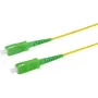 Logilink Professional - Patch-Cable - SC/APC Einzelmodus (M) to SC/APC Einzelmodus (M) - 2 m - 2 mm - Fibre Optic - Simplex - 9/125 micrometre - G.657.A2/OS2 - Halogen-Free - Yello