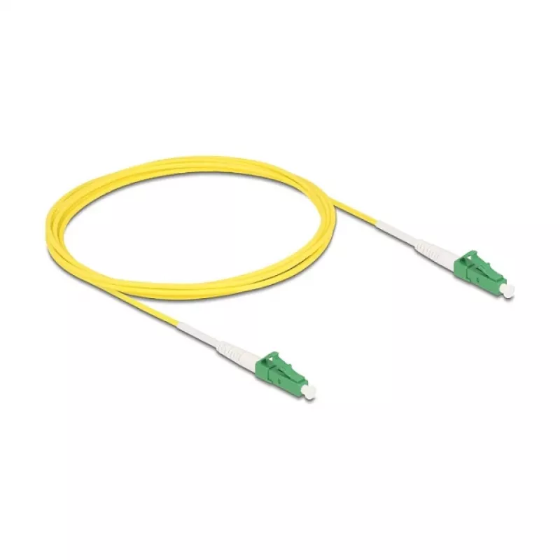 DeLOCK 83222 InfiniBand Fibre Optic Cable 2m LC LC/APC Yellow
