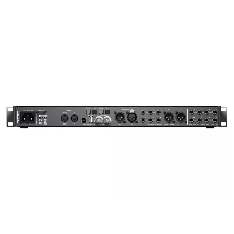 RME Fireface UFX II - USB [30 IN/ 30 OUT] audio interface