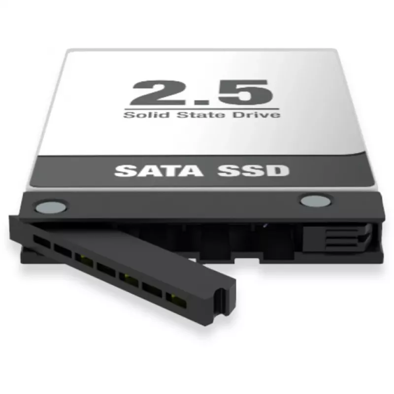 Mobile rack icy dock MB038SP-B for 8x 2.5 inch SATA/SAS drives, fits 1x 5.25 inch bay
