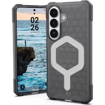 UAG Urban Armor Gear Essential Armor Case with Magnet Module | Samsung Galaxy S26 | ash (grey transparent) | 214534113131 (214534113131)