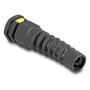 DeLOCK Cable Gland M20 with ventilation and strain relief IP68 dust and waterproof black 2 pieces