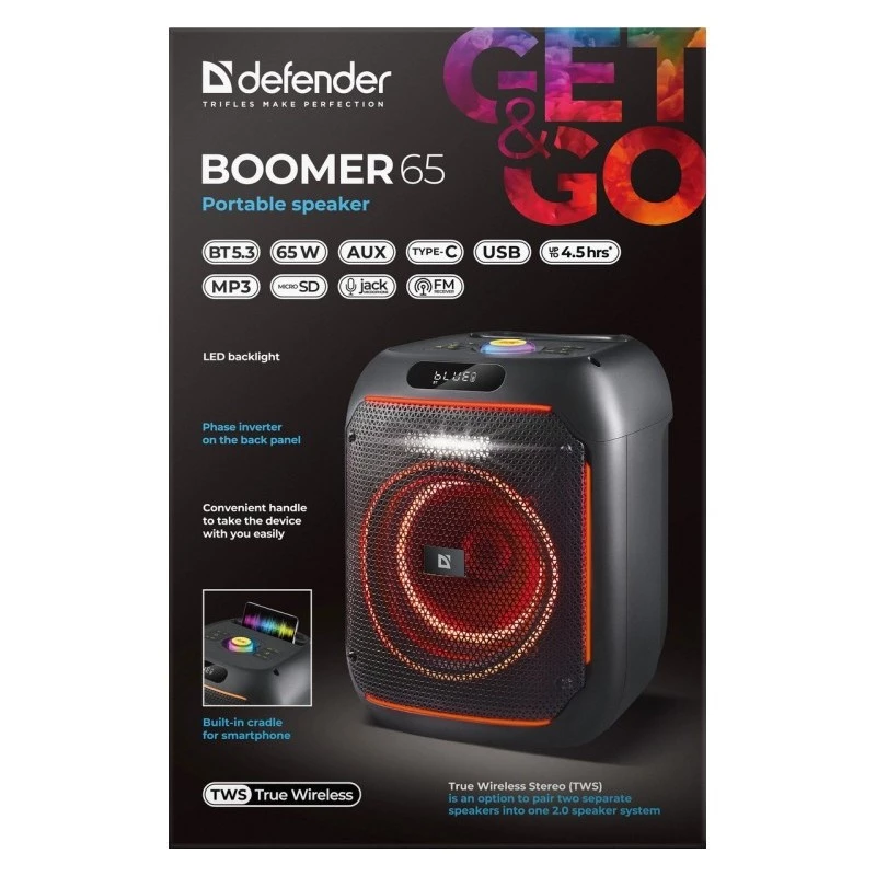 Bluetooth Speaker Boome R 65W