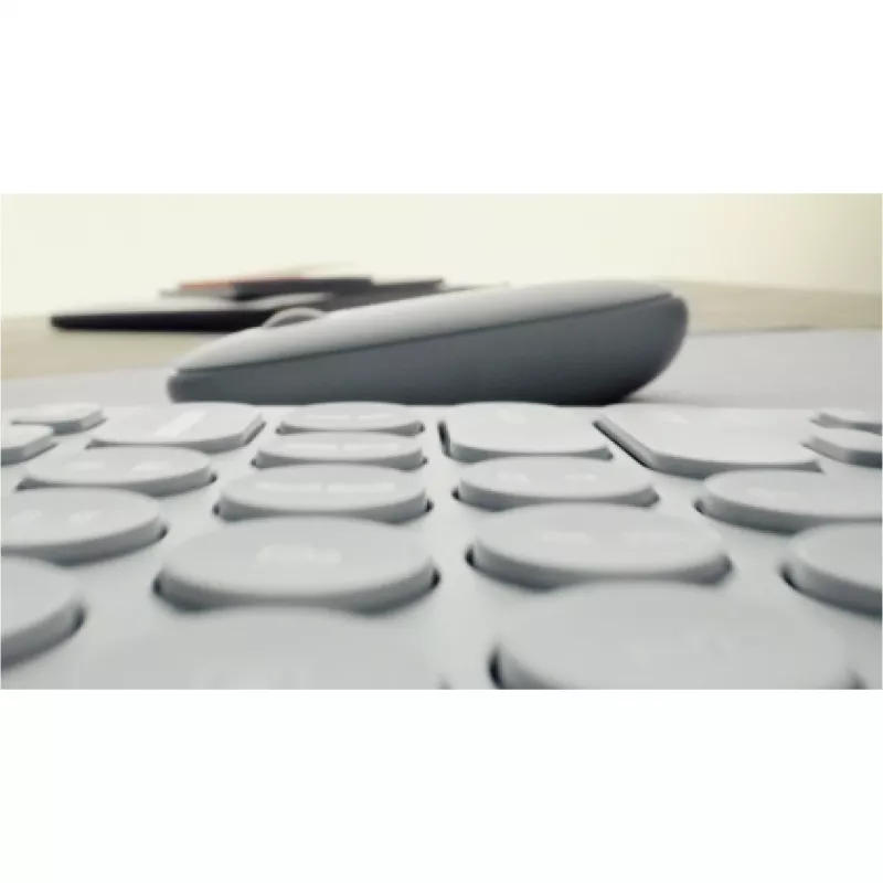 Logitech Pebble Keys 2 K380s - Keyboard - Wireless - Bluetooth LE - QWERTZ - German - Tonal Graphite (920-011795)