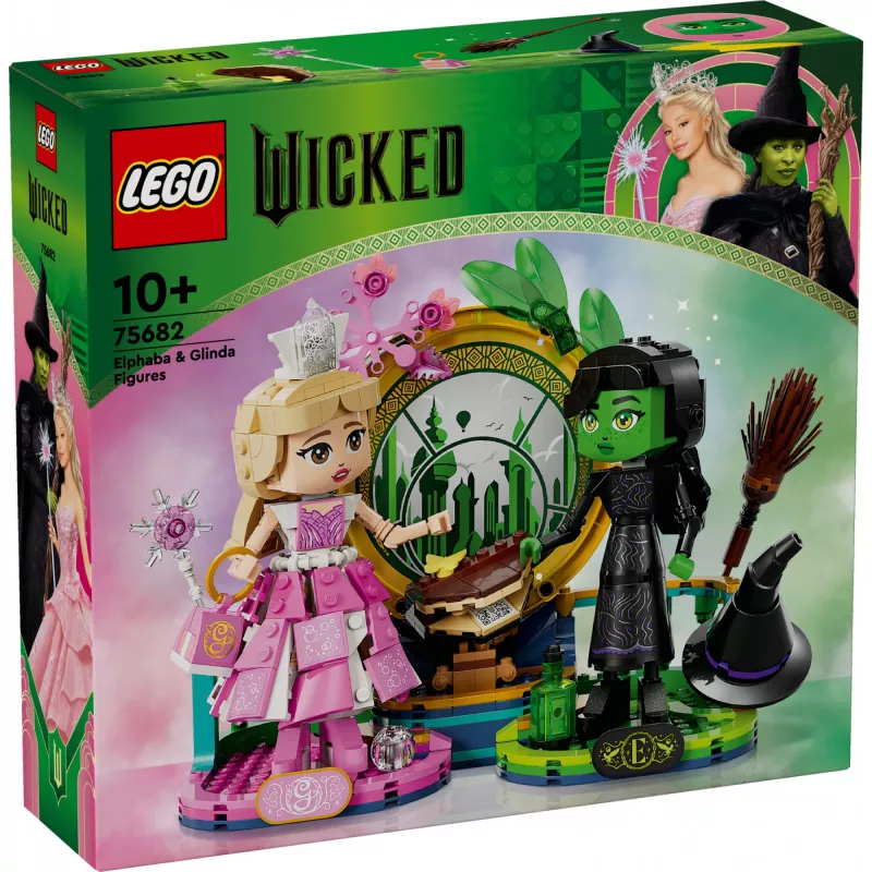 LEGO Wicked Figures Elphaba and Glinda 75682 – collectible minifigures set