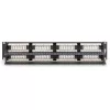 DIGITUS - Patch Panel - RJ-45 X 48 - Grey, RAL 7035 - 2U - 48 Ports (DN-91648U)