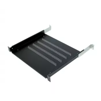 19 inch shelf Triton RAB-UP-550-A4 1U 550mm 80kg plastic black
