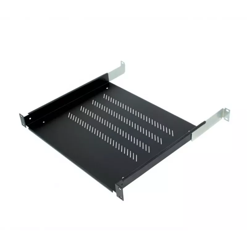 19 inch shelf Triton RAB-UP-550-A4 1U 550mm 80kg plastic black