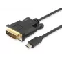 Equip USB Type C to DVI-D Dual Link Cable Male to Male, 1.8m