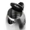 Electric kettle Adler AD1223 — 1.7 L, 2000 W, stainless steel with black accents