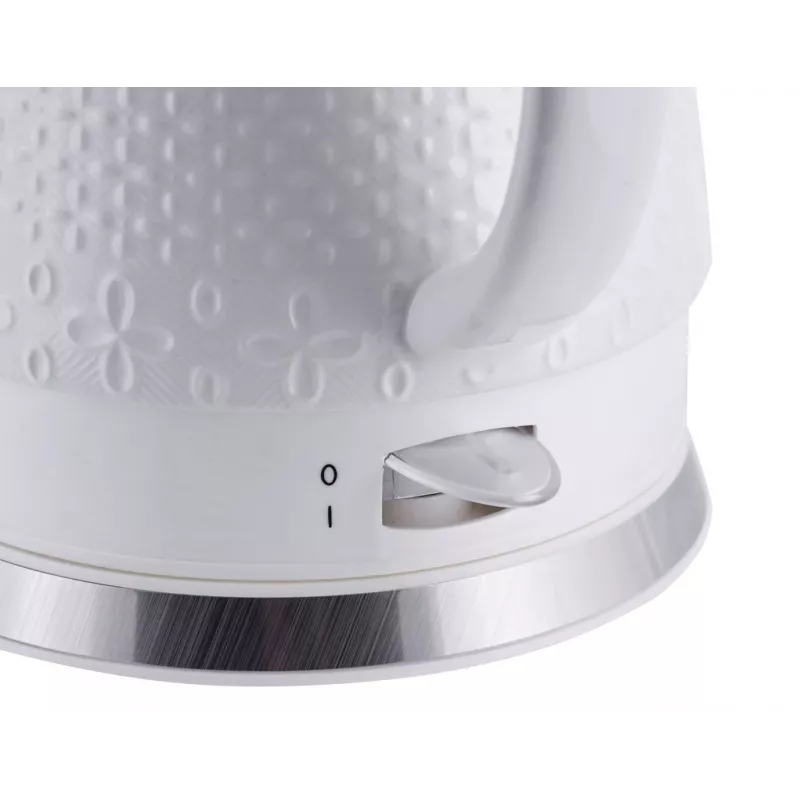 Electric kettle Maestro MR-073 1.5 L 1500 W white, lever control, water level indicator