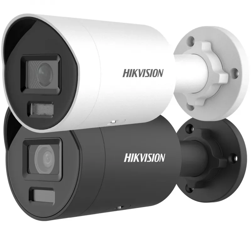 IP security camera Hikvision Pro Series 6 MP Darkfighter fixed mini bullet, 6 MP, 1/2.4 inch CMOS, 114.8°×60° FOV, 30 fps, wired, indoor/outdoor, ceiling/wall, black