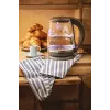Adler | Kettle | AD 1286 | Standard | 2200 W | 2 L | Plastic/Glass | 360° rotational base | Grey/ transparent