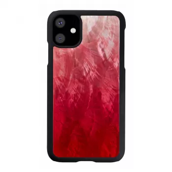 Smartphone case iKins for iPhone 11 — Pink Lake with black accents