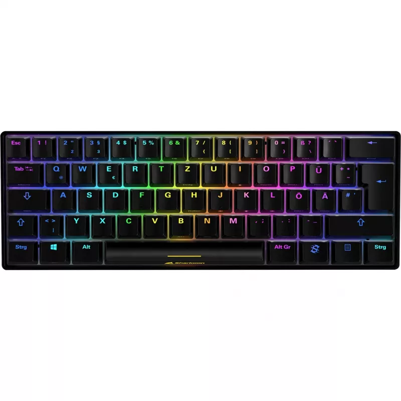 SKILLER SGK50 S4, Gaming Keyboard black, DE-Layout, Kailh Red