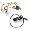 Akasa AK-PE080-03 power adapter/inverter Indoor 80 W Black, Blue, Red, White, Yellow