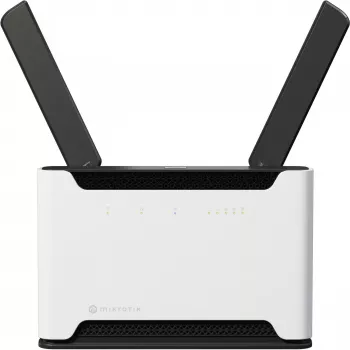 MikroTik Chateau LTE18 - Wireless Router - 5-Port-Switch - GigE, 2,5 GigE - Wi-Fi 5, Wi-Fi 6 - Dual-Band (S53UG+5HAXD2HAXD-TC&EG18-EA)