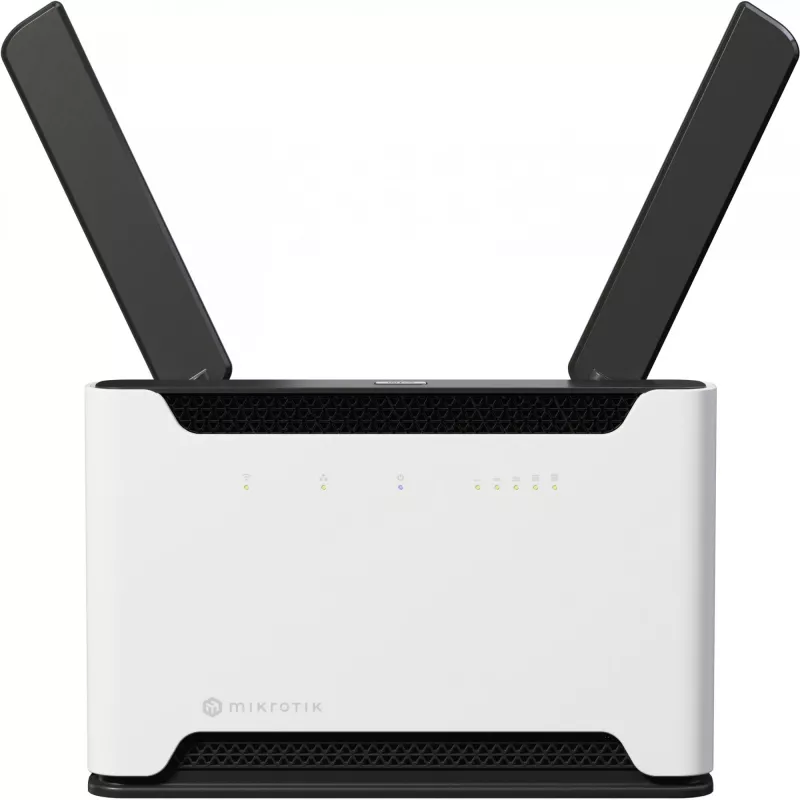 MikroTik Chateau LTE18 - Wireless Router - 5-Port-Switch - GigE, 2,5 GigE - Wi-Fi 5, Wi-Fi 6 - Dual-Band (S53UG+5HAXD2HAXD-TC&EG18-EA)