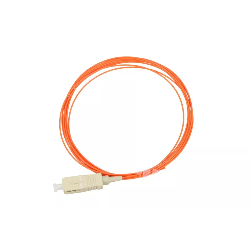 Pigtail SC/UPC multimode cable Extralink OM2 50 µm 900 µm 2 m FTTH orange