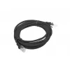 Patch Cable UTP Lanberg PCU6-10CC-0300-BK (RJ45 - RJ45, 3m, UTP, Cat. 6, Colour Black) (PCU6-10CC-0300-BK)
