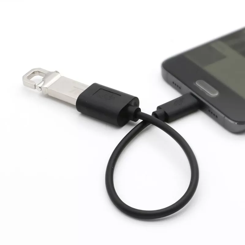 TB Cable OTG USB AF - USB C 15cm Black (AKTBXKU4PAC015B)