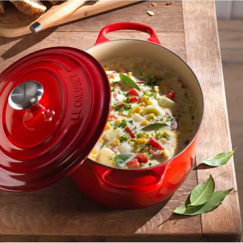 Le Creuset Signature Casserole oval 27 cm volcanic