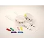 Zebra Clips for use with QuickClip Wristbands Yellow