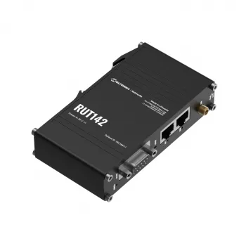 Teltonika Industrial router RUT142 WiFi 4, RS232, 2x RJ45 100Mb/s, IP30