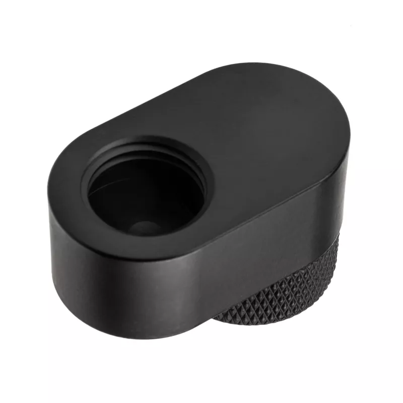 XSPC G1/4 Rotary 14mm Offset Fitting - blackmatt