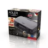 Sandwich maker Adler AD 3043, 1300 W, non-stick plates, 2 sandwiches, 285×152 mm cooking surface, black