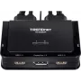 Trendnet TK-220DPI Keyboard/Video/Mouse (KVM)-Switch Black (TK-220DPi)