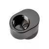Rotary 7mm Offset Fitting XSPC G1/4 in Black Chrome by XSPC