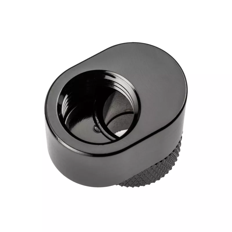 Rotary 7mm Offset Fitting XSPC G1/4 in Black Chrome by XSPC