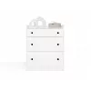 HOUSTON Chest of Drawers White