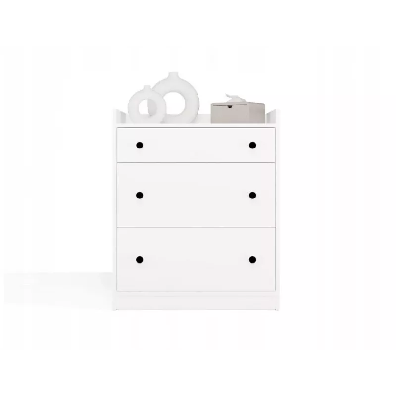 HOUSTON Chest of Drawers White