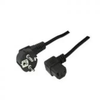 Power Cable Type F ShiverPeaks C13 1.8m Black